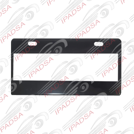 MARCO DE PLACA NUMERICO UNIVERSAL - NEGRO