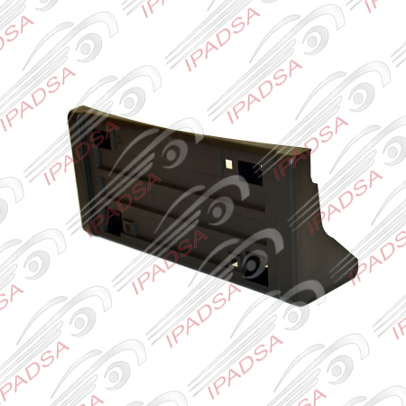 PORTAPLACA CHEVROLET CHEYENNE/SIERRA/SUBURBAN/CUSTOM 1992 - 1998 NEGRO