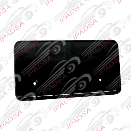 PORTAPLACA FORD RANGER 1991 - 1995 NEGRO