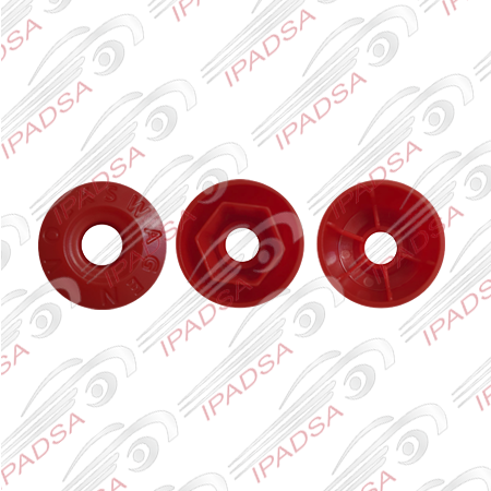 TAPON VOLKSWAGEN UNIVERSAL - ROJO