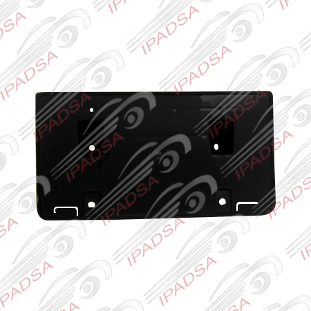 PORTAPLACA DODGE RAM 1994 - 1998 NEGRO