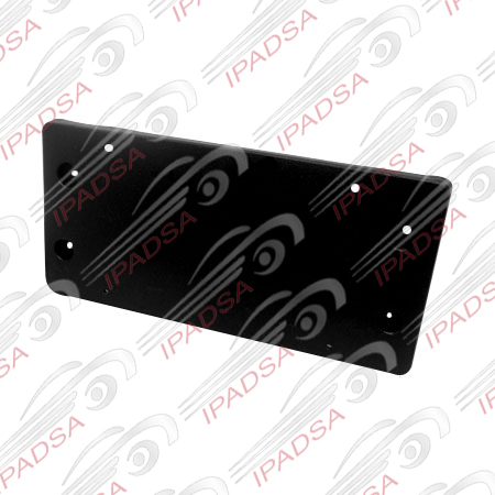 PORTAPLACA VOLKSWAGEN F150/F250 1999 - 2007 NEGRO