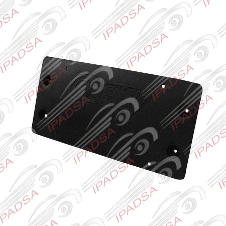 PORTAPLACA CHEVROLET CHEVY 1994 - 2003 NEGRO