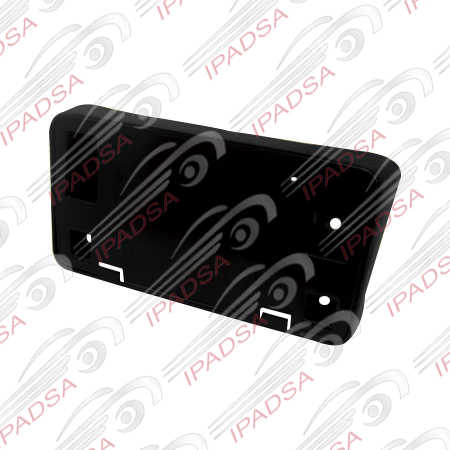 PORTAPLACA DODGE VOYAGER 1996 - 1999 NEGRO