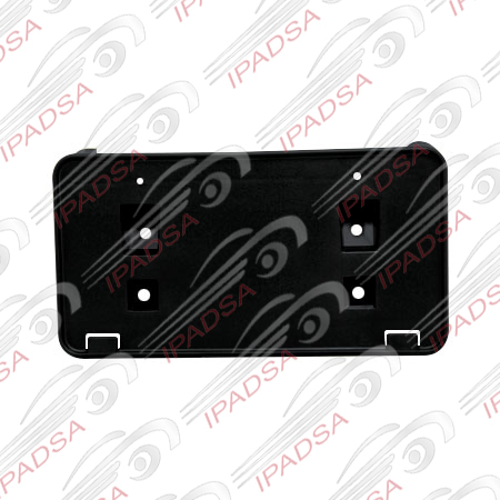 PORTAPLACA DODGE RAM 2002 - 2009 NEGRO