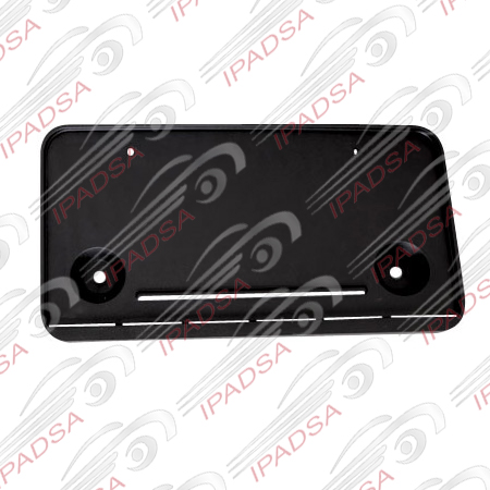 PORTAPLACA FORD F150/F250 1992 - 1997 NEGRO