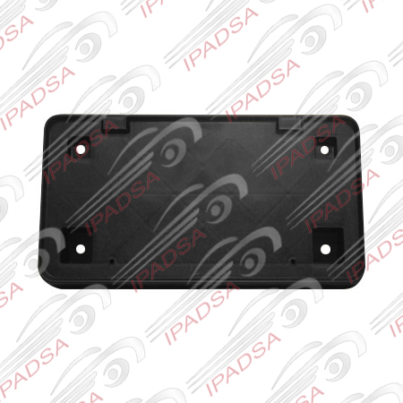 PORTAPLACA DODGE VOYAGER 2000 - 2004 NEGRO