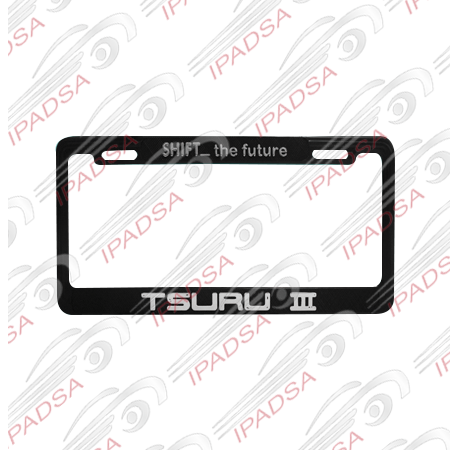 MARCO DE PLACA AMERICANO TSURU - NEGRO