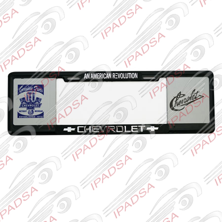 MARCO DE PLACA EUROPEO NISSAN"SHIFT_THE WAY YOU MOVE"NISMO-SOL" - NEGRO