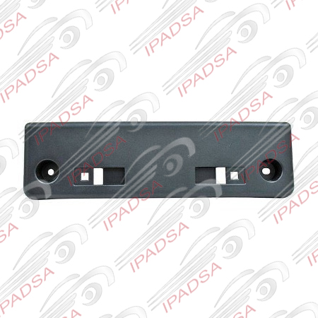 PORTAPLACA NISSAN TIIDA 2007 - 2018 NEGRO