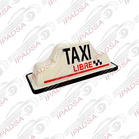 COPETE UNIVERSAL TAXI OFICIAL - LIBRE - BLANCO