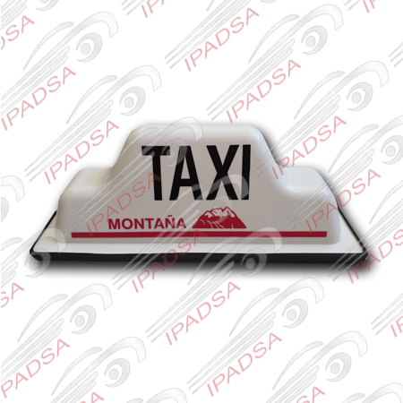 COPETE UNIVERSAL TAXI OFICIAL - MONTAÑA - BLANCO