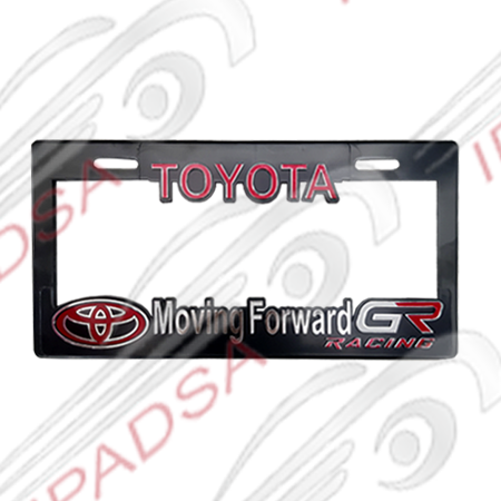 MARCO DE PLACA MAXI UNIVERSAL - NEGRO