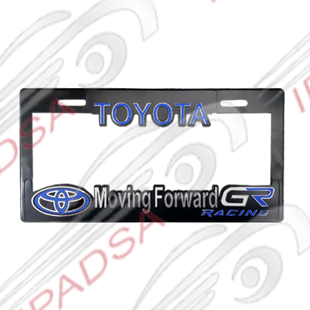 MARCO DE PLACA MAXI UNIVERSAL - NEGRO