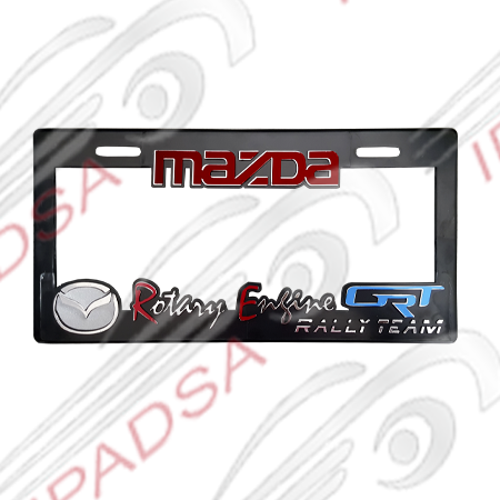 MARCO DE PLACA MAXI UNIVERSAL - NEGRO