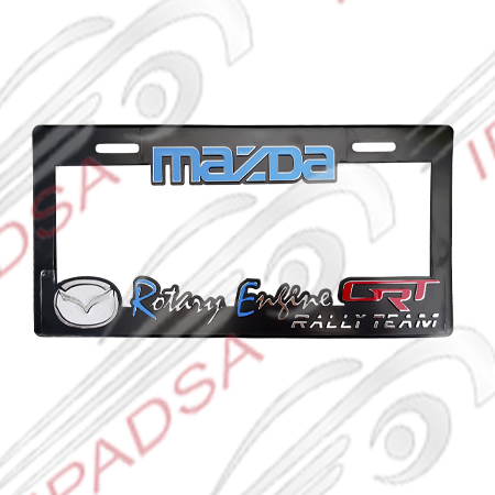 MARCO DE PLACA MAXI UNIVERSAL - NEGRO
