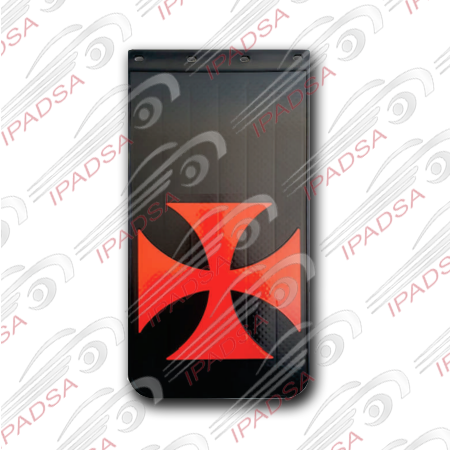 LODERA ESTAQUITAS LARGA CRUZ ROMANA - NEGRO