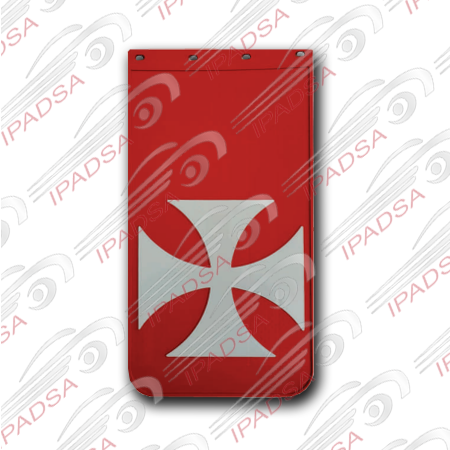 LODERA LARGA CRUZ ROMANA - ROJO