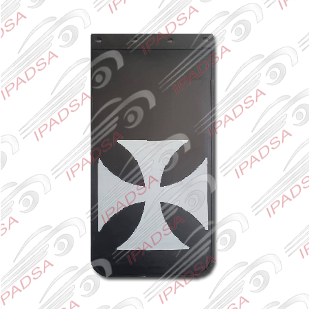 LODERA LARGA CRUZ ROMANA FLEXIBLE - NEGRO