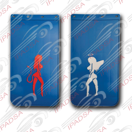 LODERA LARGA DIABLA/ANGEL - AZUL