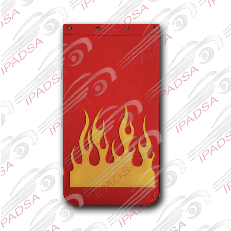 LODERA LARGA FLAMAS - ROJO