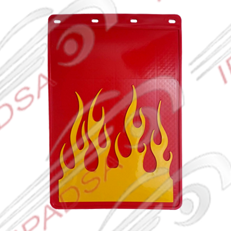 LODERA CORTA FLAMAS - ROJO