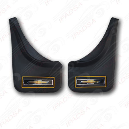 LODERA PICK UP MUD CHEVROLET - NEGRO