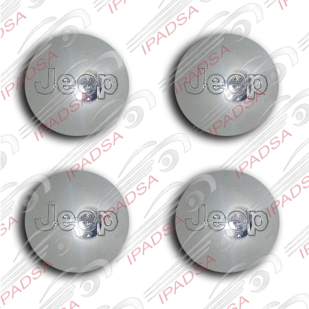 TAPON JEEP UNIVERSAL - CROMADO