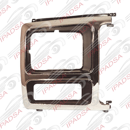 BISEL FORD F150/F250 1980 - 1986 CROMADO CON DERECHA
