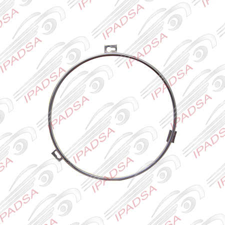 ARILLO DODGE REDONDO 3 TORNILLOS - CROMADO