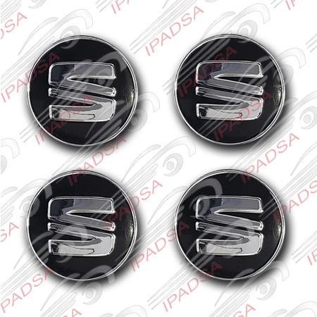 TAPON SEAT UNIVERSAL - CROMADO/NEGRO