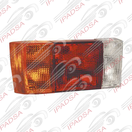 CALAVERA VOLKSWAGEN CARIBE 1977 - 1980 ROJO/CRISTAL CON IZQUIERDA