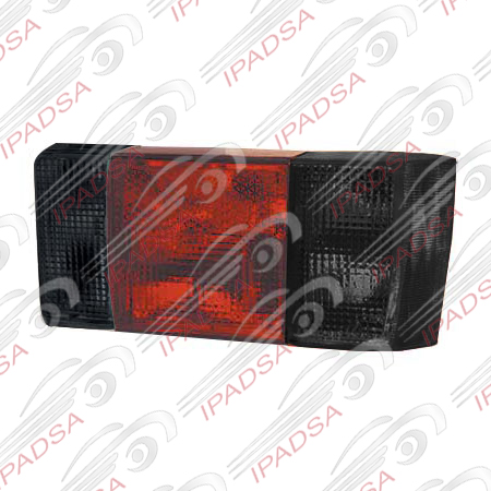 CALAVERA VOLKSWAGEN CARIBE 1977 - 1980 ROJO/HUMO CON DERECHA