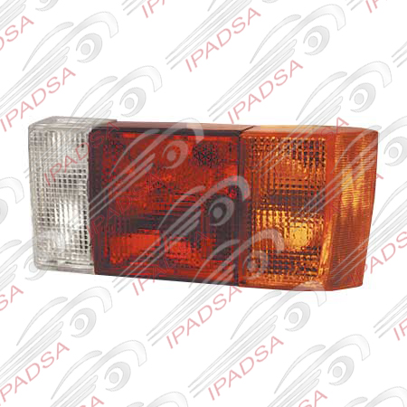 CALAVERA VOLKSWAGEN CARIBE 1977 - 1980 AMBAR/ROJO/CRISTAL CON DERECHA