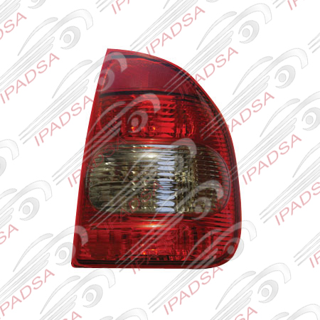 CALAVERA CHEVROLET CHEVY 4 PUERTAS/MONZA 2001 - 2003 ROJO/CRISTAL CON DERECHA