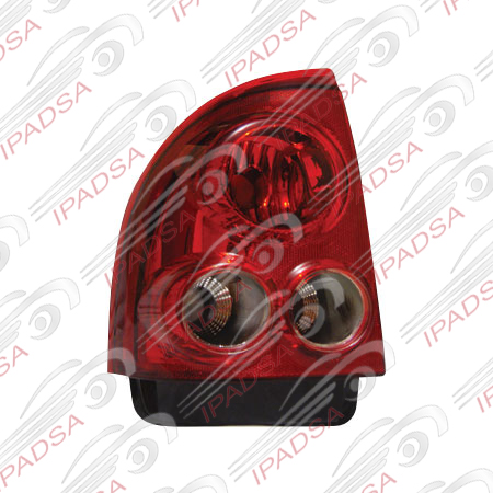 CALAVERA CHEVROLET CHEVY 4 PUERTAS/MONZA 2004 - 2008 ROJO/CRISTAL CON IZQUIERDA