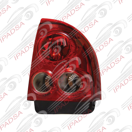CALAVERA CHEVROLET CHEVY 4 PUERTAS/MONZA 2004 - 2008 ROJO/CRISTAL CON DERECHA