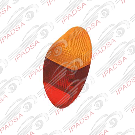 MICA VOLKSWAGEN VW SEDAN 1960 - 1969 ROJO/AMBAR