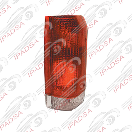 CALAVERA FORD F150/F250 1987 - 1991 ROJO/CRISTAL CON IZQUIERDA