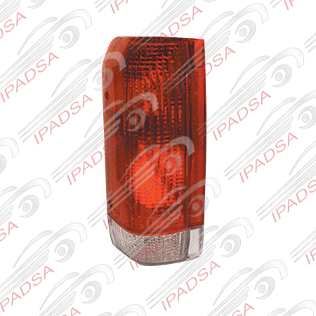 CALAVERA FORD F150/F250 1987 - 1991 ROJO/CRISTAL CON DERECHA