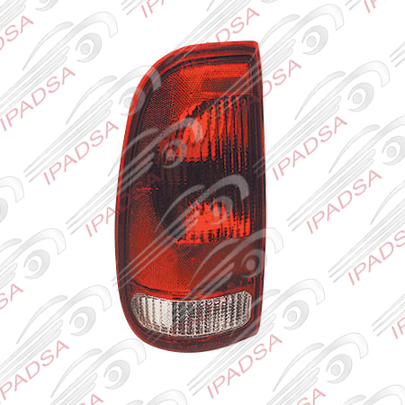 CALAVERA FORD F150/F250/LOBO 1997 - 2003 ROJO/CRISTAL CON IZQUIERDA