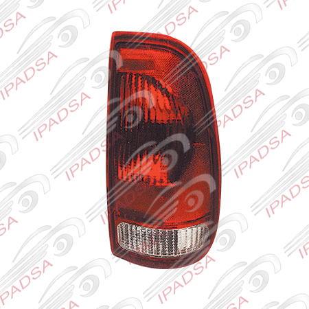 CALAVERA FORD F150/F250/LOBO 1997 - 2003 ROJO/CRISTAL CON DERECHA