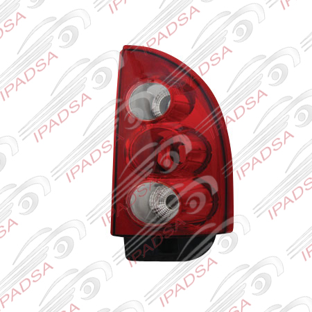 CALAVERA CHEVROLET CHEVY 5 PUERTAS 2004 - 2008 ROJO/CRISTAL CON DERECHA