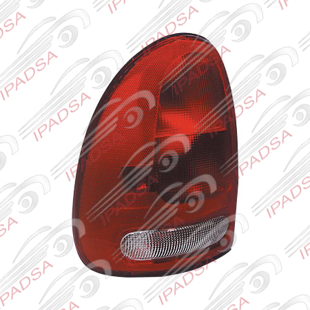 CALAVERA DODGE VOYAGER/CARAVAN/DURANGO 1996 - 2003 ROJO/CRISTAL CON IZQUIERDA
