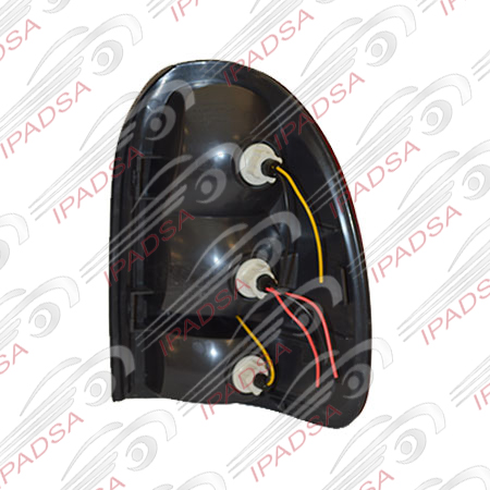 CALAVERA DODGE VOYAGER/CARAVAN/DURANGO 1996 - 2003 ROJO/CRISTAL CON DERECHA