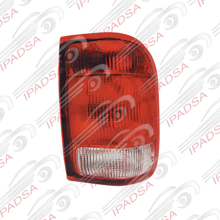 CALAVERA FORD RANGER 2000 - 2000 ROJO/CRISTAL CON DERECHA