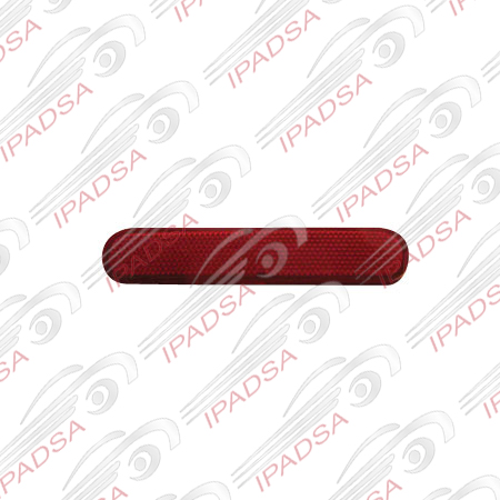 CUARTO CHEVROLET REFLEJANTE CHEVY C3 2009 - 2012 ROJO CON IZQUIERDA