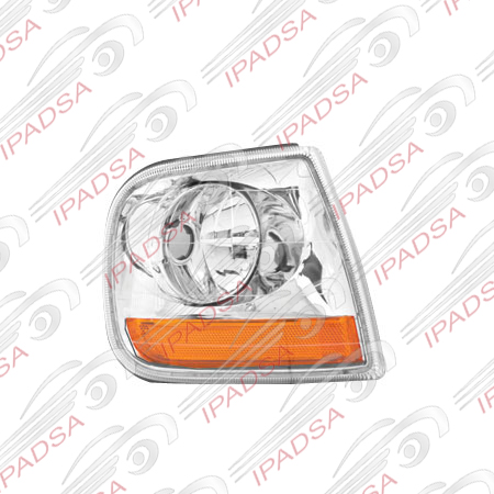 CUARTO FORD F150/F250 2005 - 2009 AMBAR/CRISTAL CON IZQUIERDA