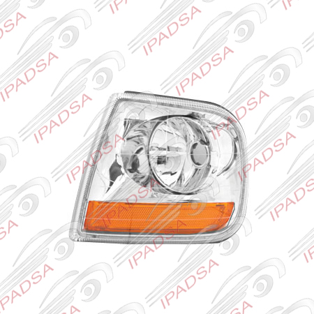 CUARTO FORD F150/F250 2005 - 2009 AMBAR/CRISTAL CON DERECHA