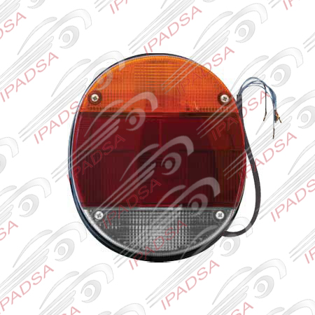 CALAVERA VOLKSWAGEN VW SEDAN 1972 - 2004 AMBAR/ROJO/CRISTAL